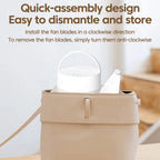 Remote-Control Outdoor LED Ceiling Fan with Light