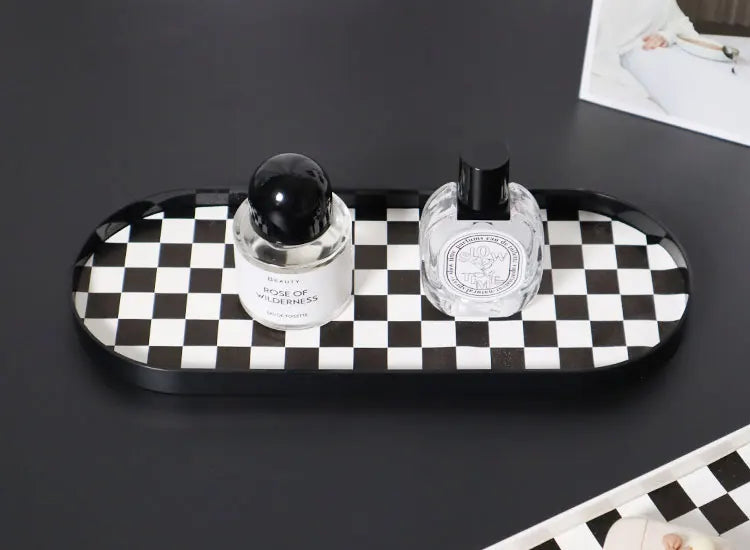 Checkerboard Desktop Valet Tray