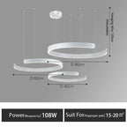 Ring LED Chandelier
