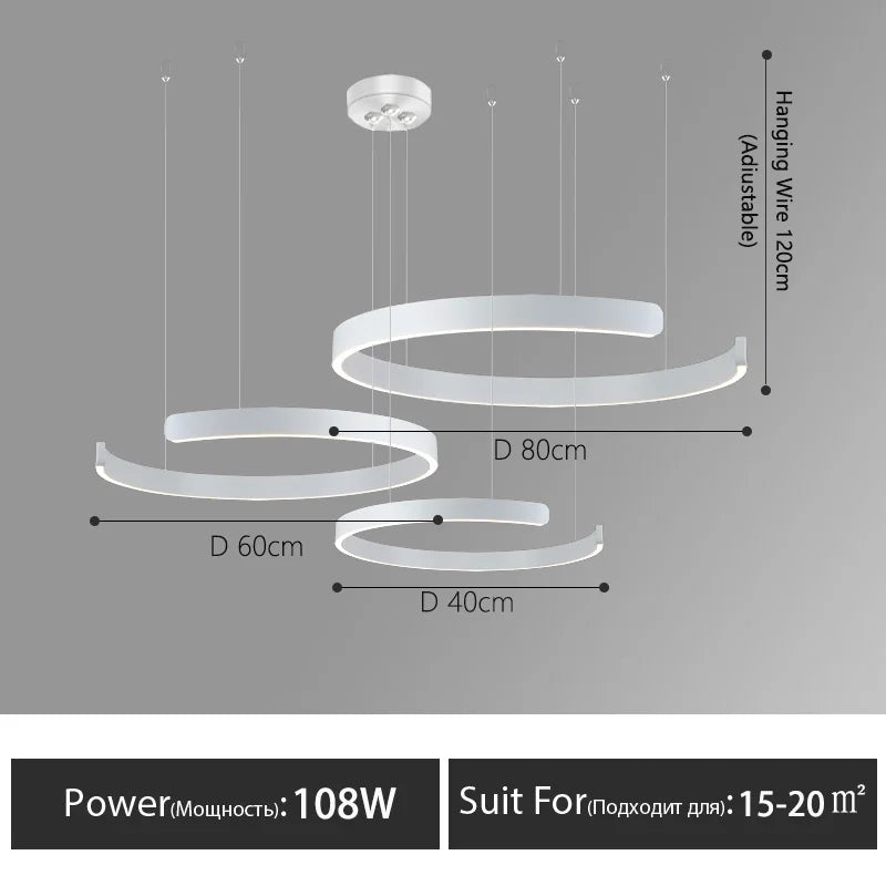 Ring LED Chandelier