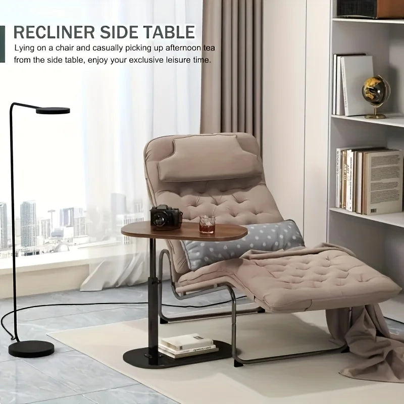 Solid Wood Adjustable Height Table