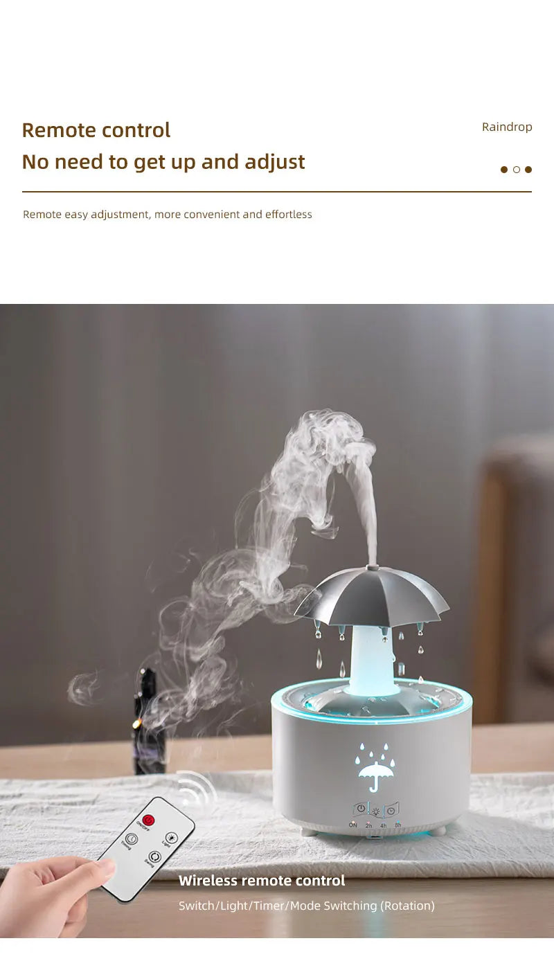 Remote-Control Rain Cloud Diffuser