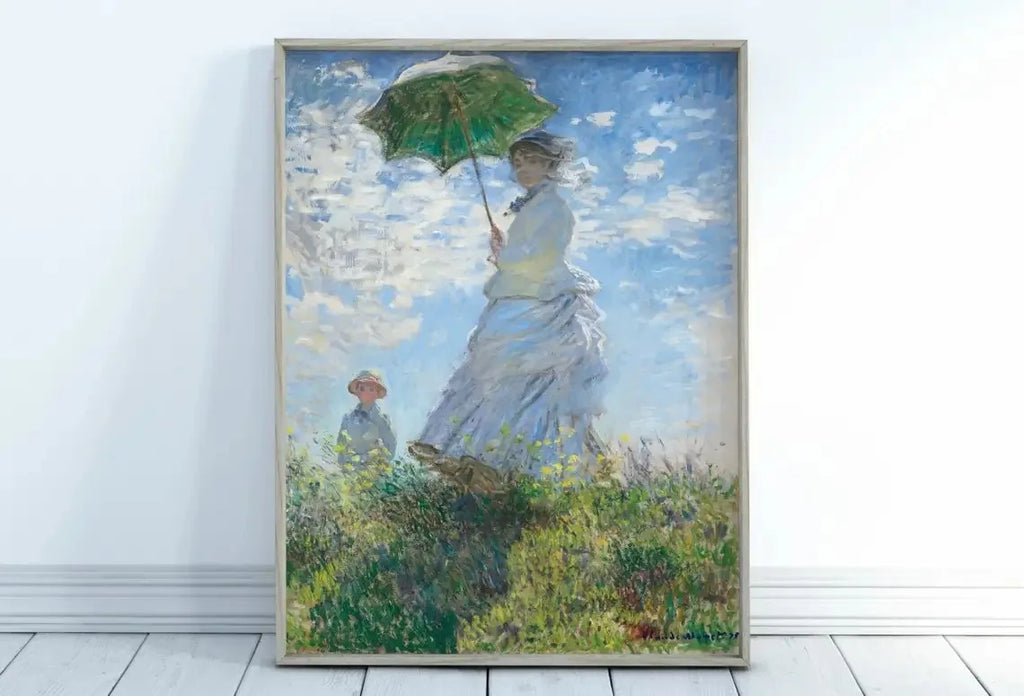 Impressionist Garden Landscape Canvas Print — WESTMERE