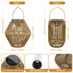 Boho Solar Waterproof Decorative Lantern