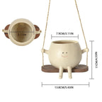 Swing Resin Planter