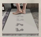 Cartoon Bathroom Soft Diatomaceous Mud Floor Mat, Bathroom Absorbent Foot Mat, Toilet Sink, Bedroom Mat, Carpet