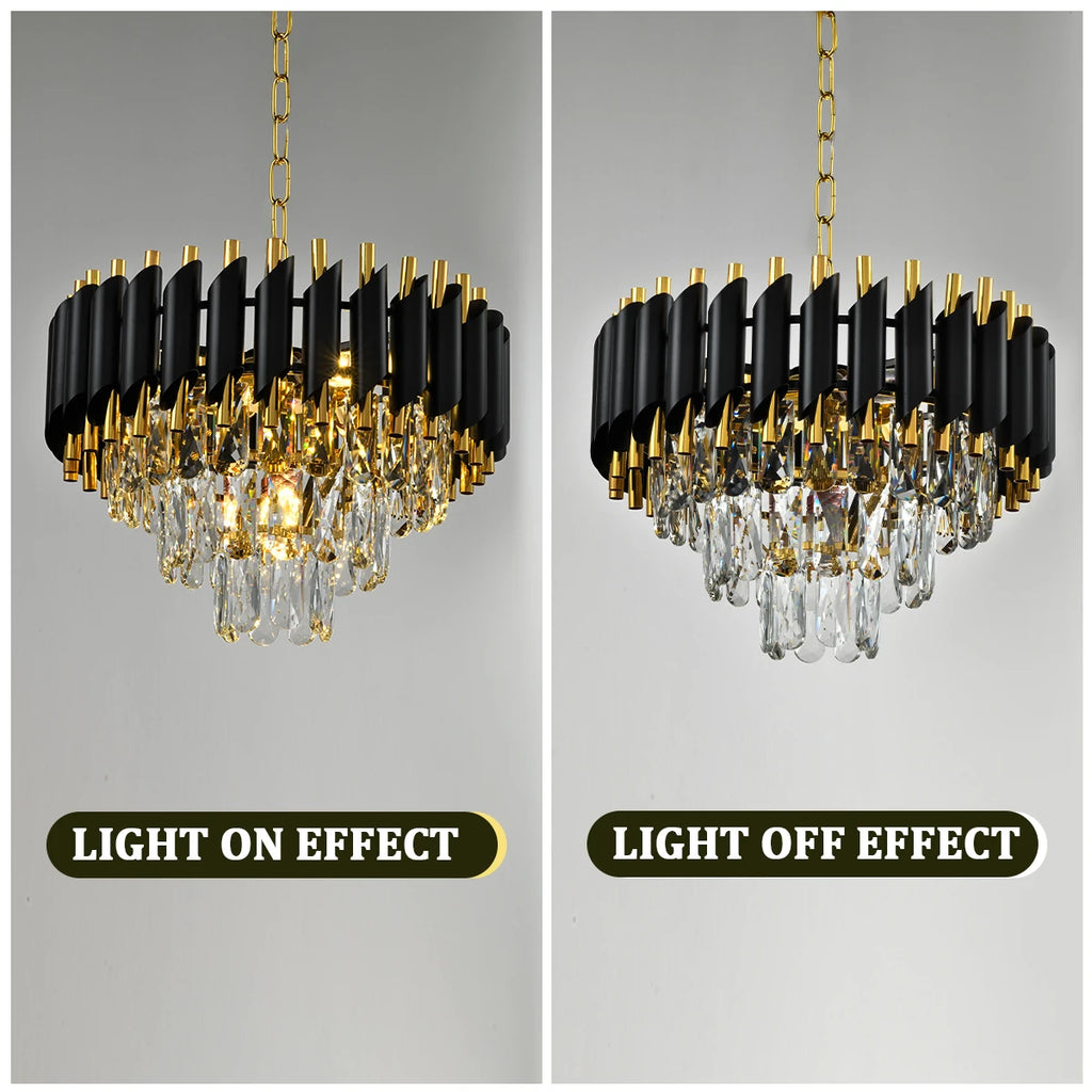 3-Story Crystal Chandelier