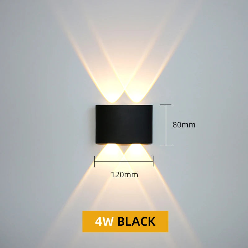 Aluminum Waterproof Outdoor LED Wall Light