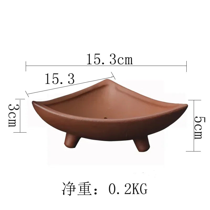 Bamboo Ceramic Planter