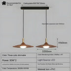 Walnut Chandelier