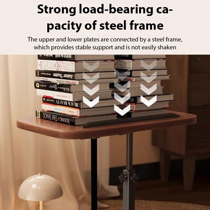 Adjustable C-Shaped Sofa Table