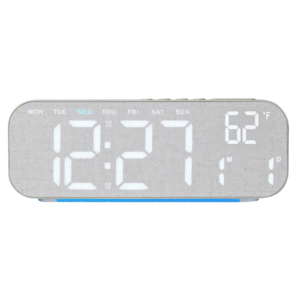 10-Inch Ambient LED Digital Alarm Clock