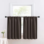 Short Blackout Kitchen & Bathroom Curtain