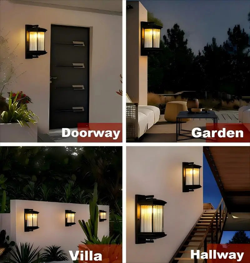 Vintage Waterproof Outdoor Wall Light