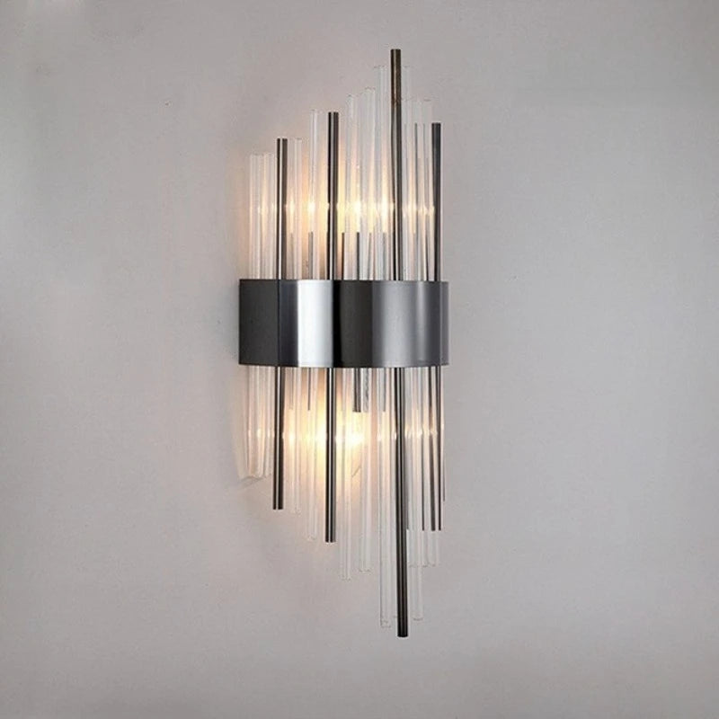 French Crystal Wall Sconce