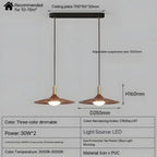 Walnut Chandelier
