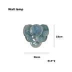 Murano Glass Dimmable LED Chandelier