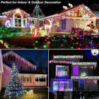 Curtain Solar Outdoor String Lights
