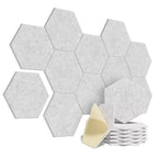 Sound-Absorbing Acoustic Panels 12-Pack