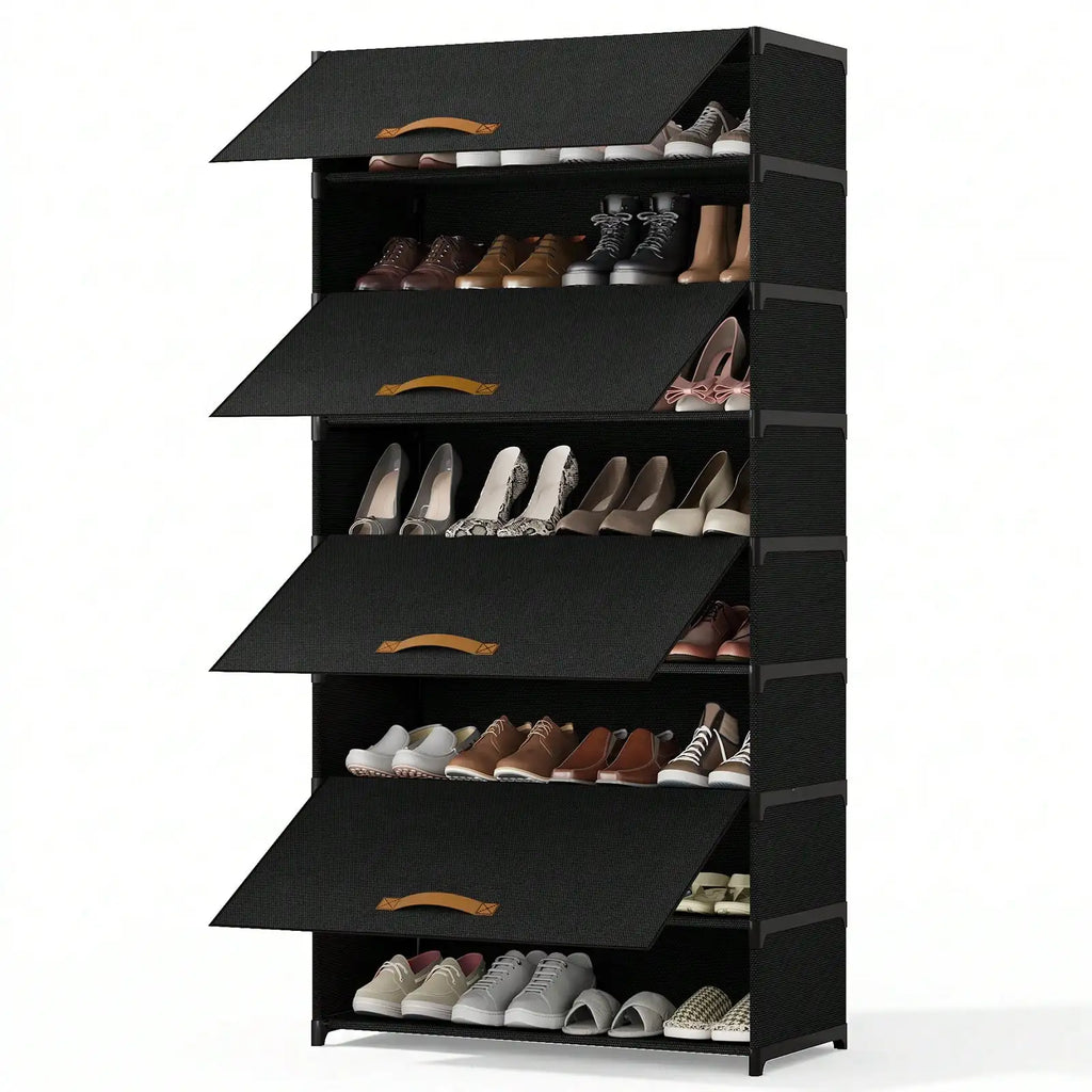 9-Tier Dustproof Shoe Storage Cabinet