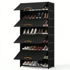 9-Tier Dustproof Shoe Storage Cabinet