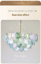 Blue Murano Glass Pendant Chandelier
