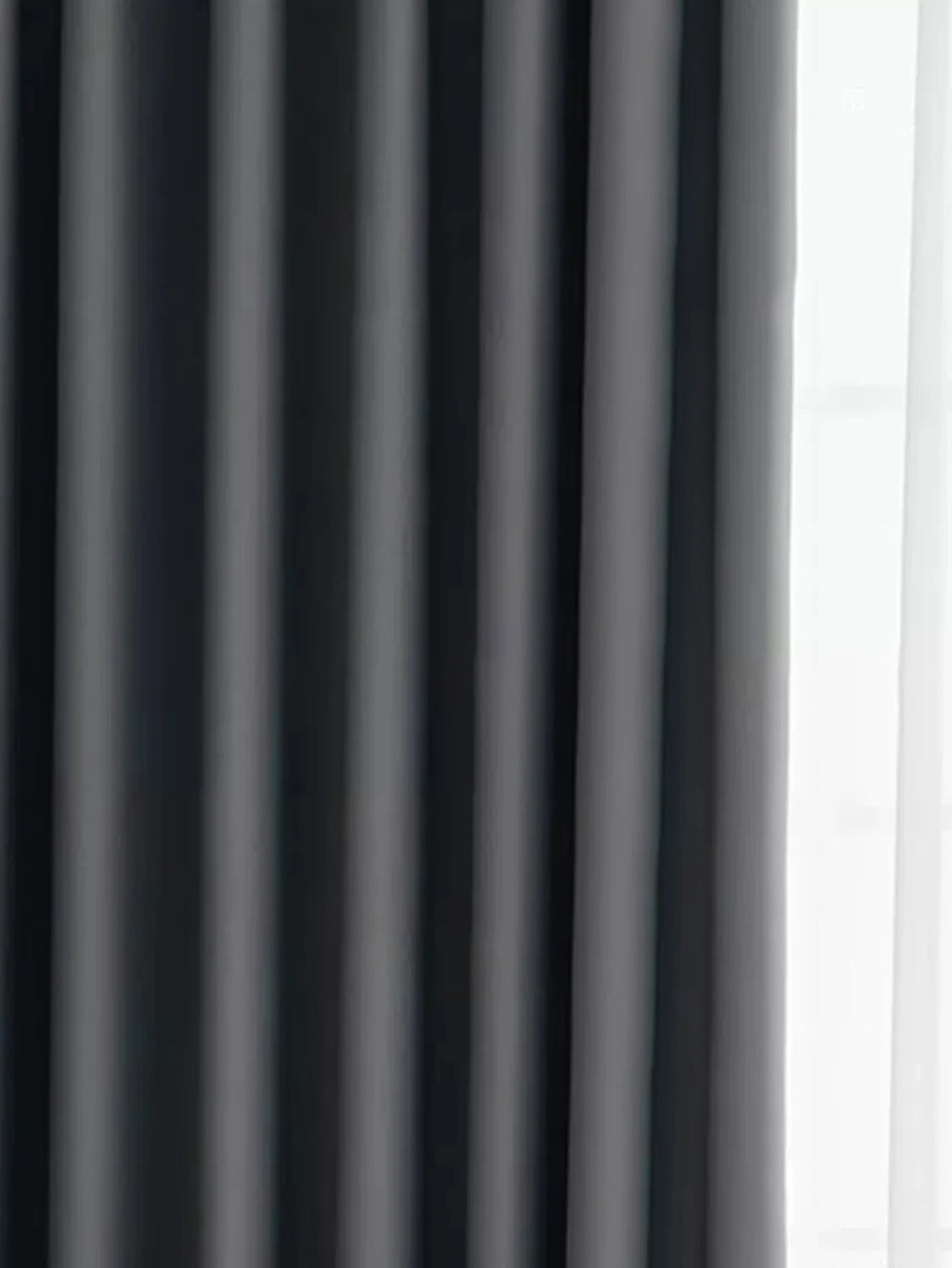 Fully Blackout Curtains, Hook Type Bedroom, Living Room, Thermal Insulation, Balcony, Sun Protection, Sunshade Fabric