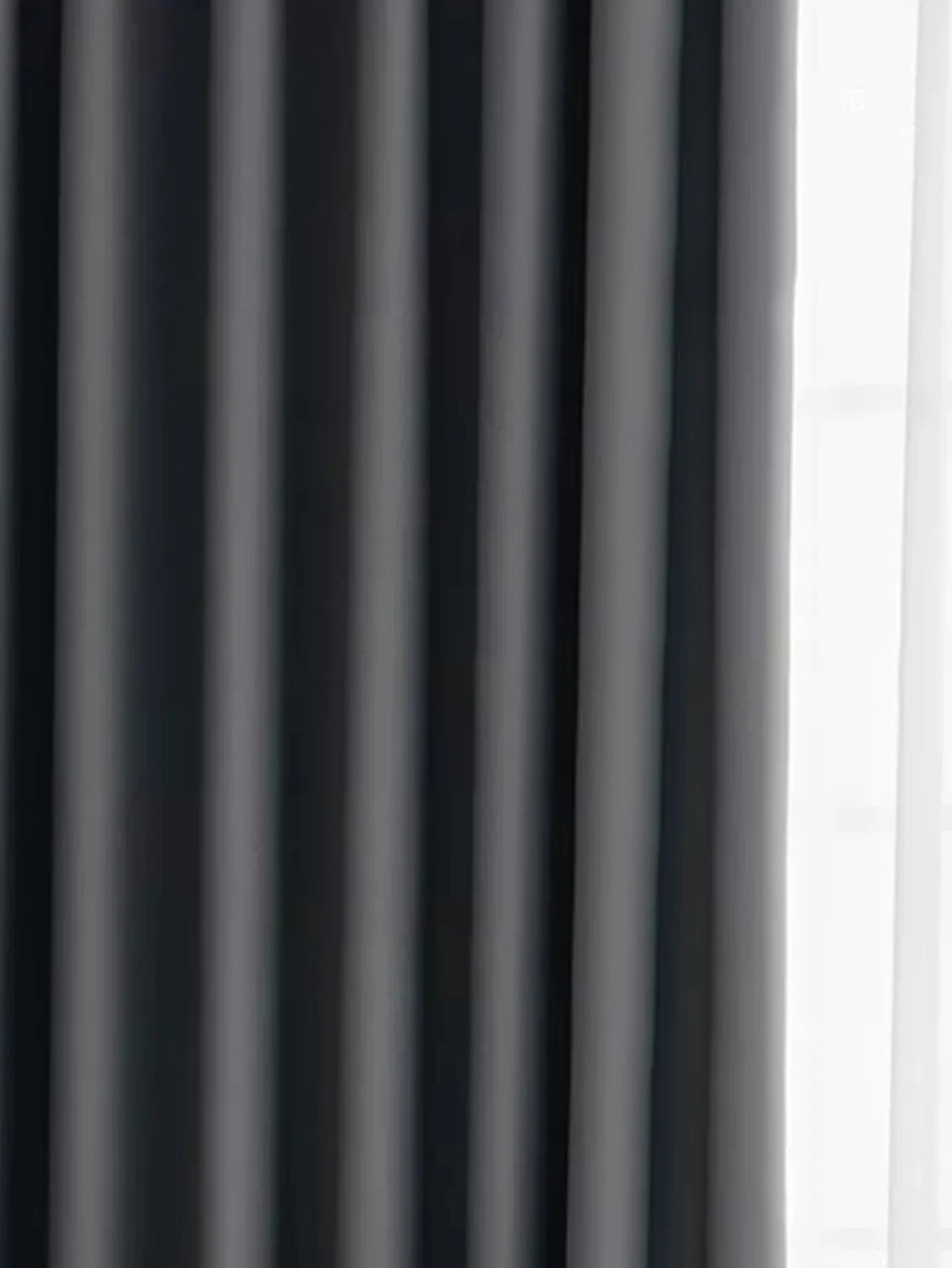 Fully Blackout Curtains, Hook Type Bedroom, Living Room, Thermal Insulation, Balcony, Sun Protection, Sunshade Fabric