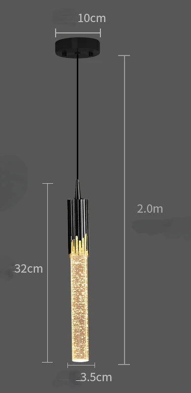 Crystal LED Pendant Light