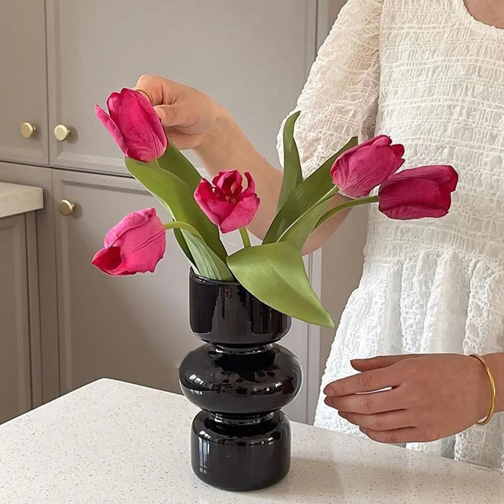 Minimalist Hydroponic Glass Vase