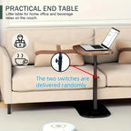Adjustable Height Side Table