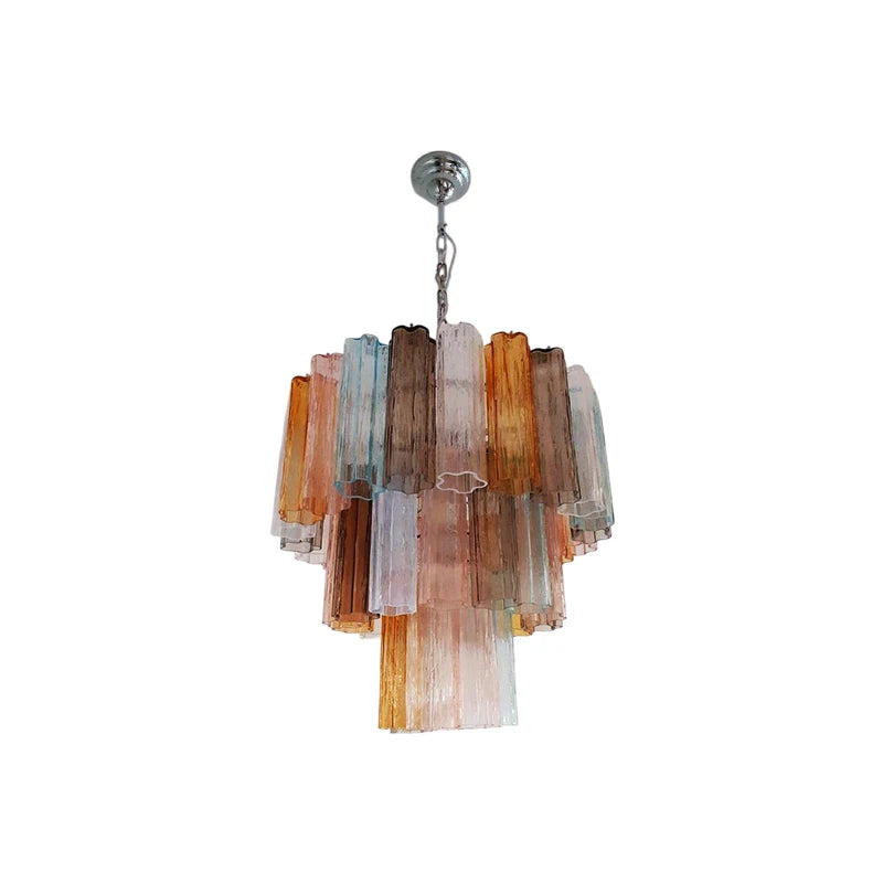 Art Glass Dimmable LED Chandelier