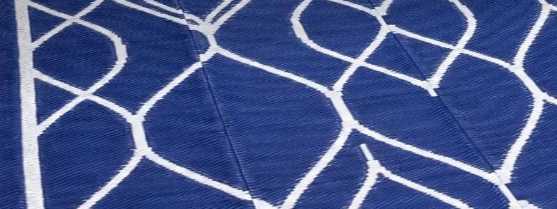 5×8 Reversible Waterproof Patio Rug