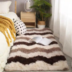 Fluffy Long-Pile Washable Area Rug