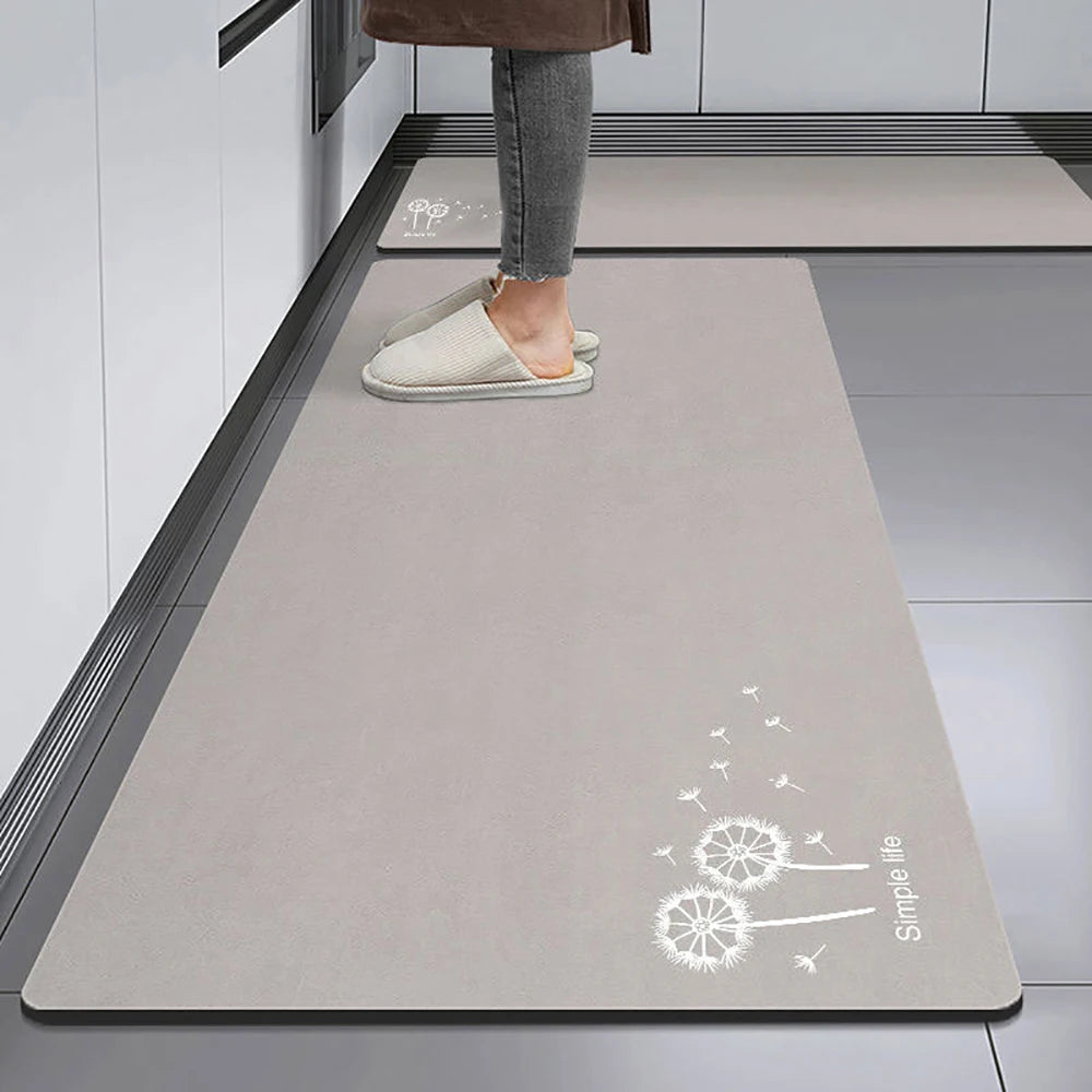 Crystal-Velvet Absorbent Kitchen Runner