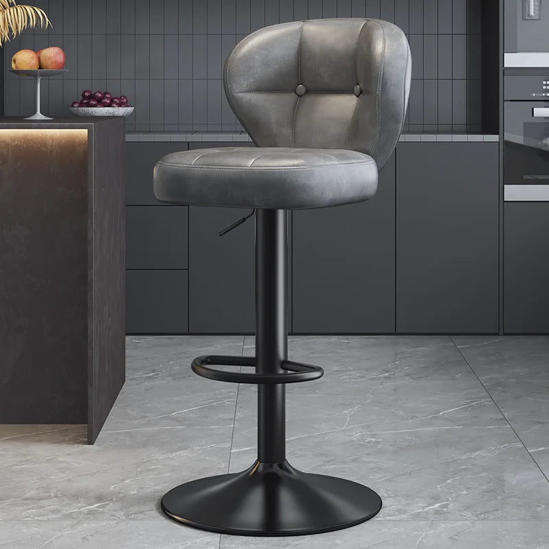 Adjustable Swivel Bar Stool