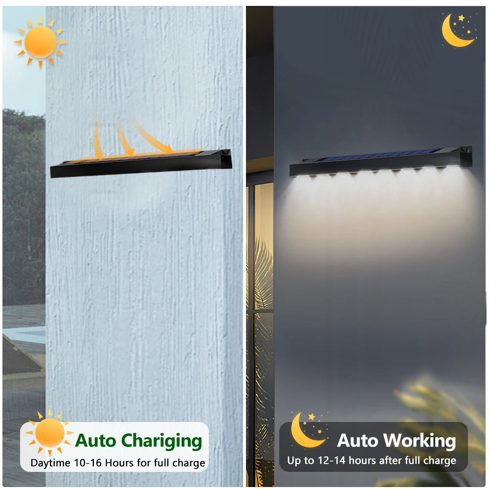 Solar Waterproof Outdoor Wall Light