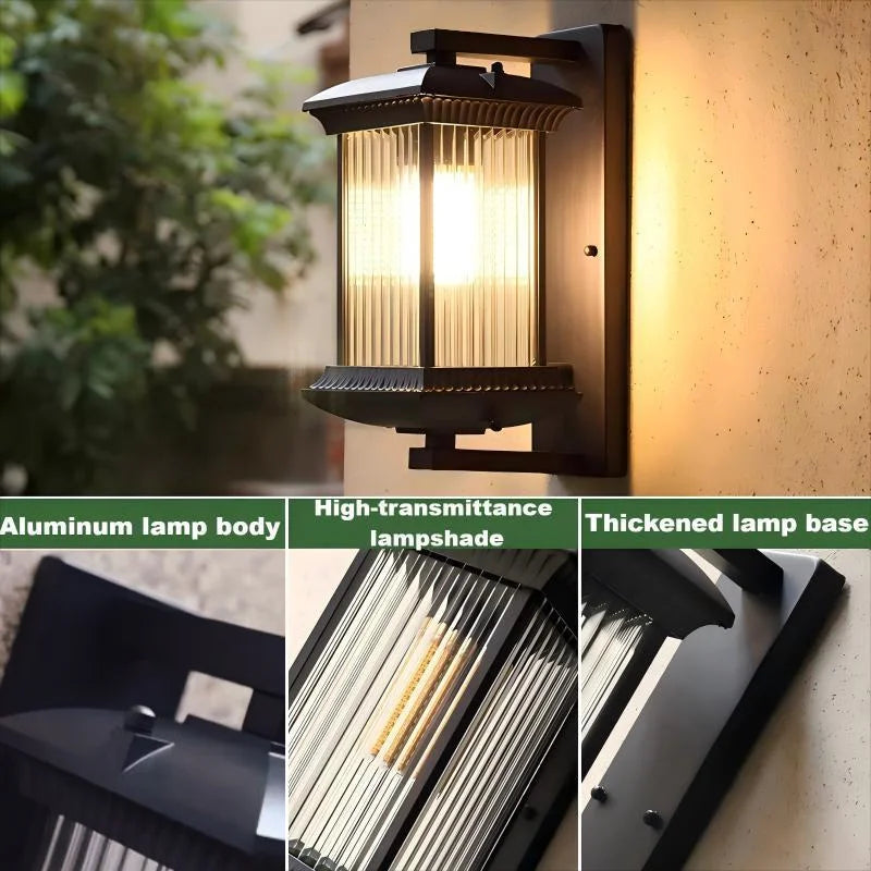 Vintage IP65 Aluminum Outdoor Wall Light