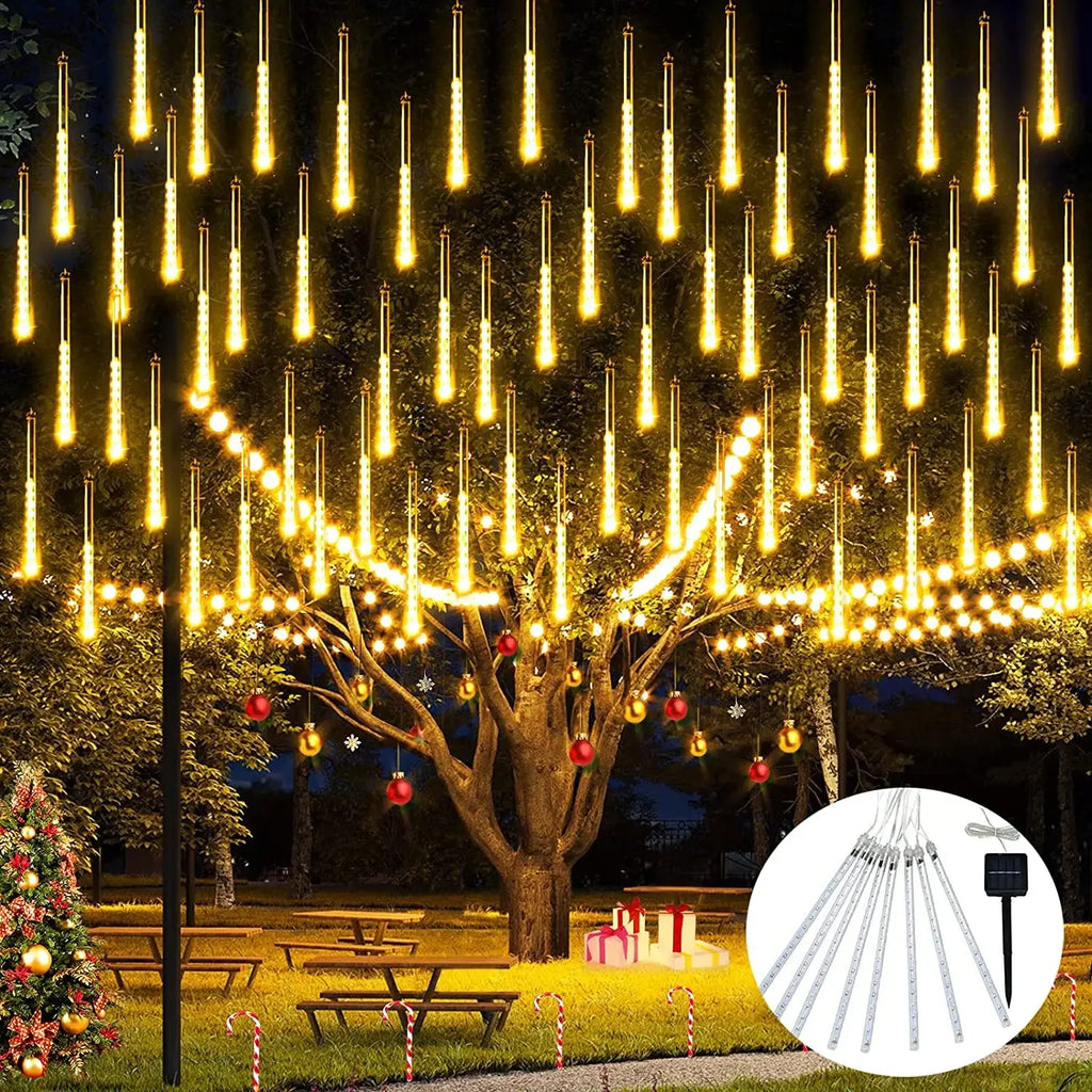 Solar Waterproof LED Outdoor String Lights