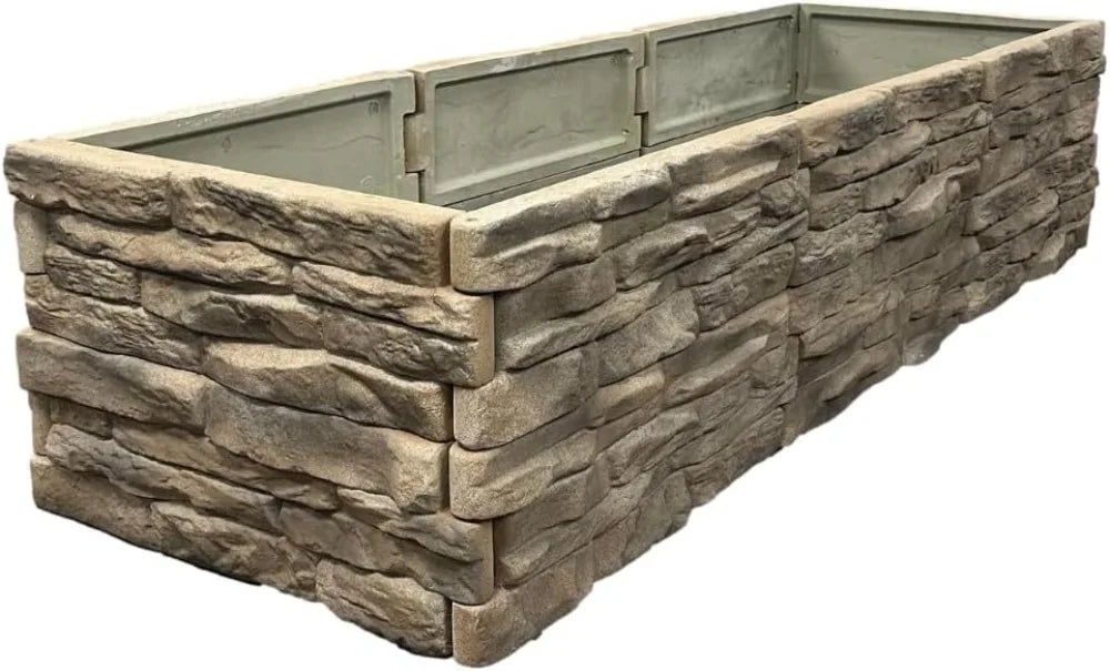 Ledgestone Raised Garden Bed