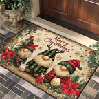 Merry Christmas Washable Door Mat