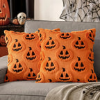 Pumpkin Halloween Throw Pillow Covers