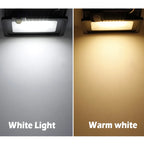 Waterproof Motion-Sensor Outdoor LED Floodlight