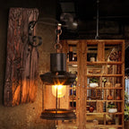 Wood Industrial Wall Light