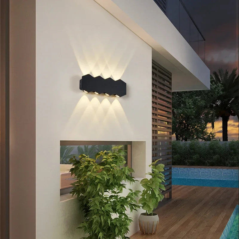 Bright Waterproof Outdoor Wall Light
