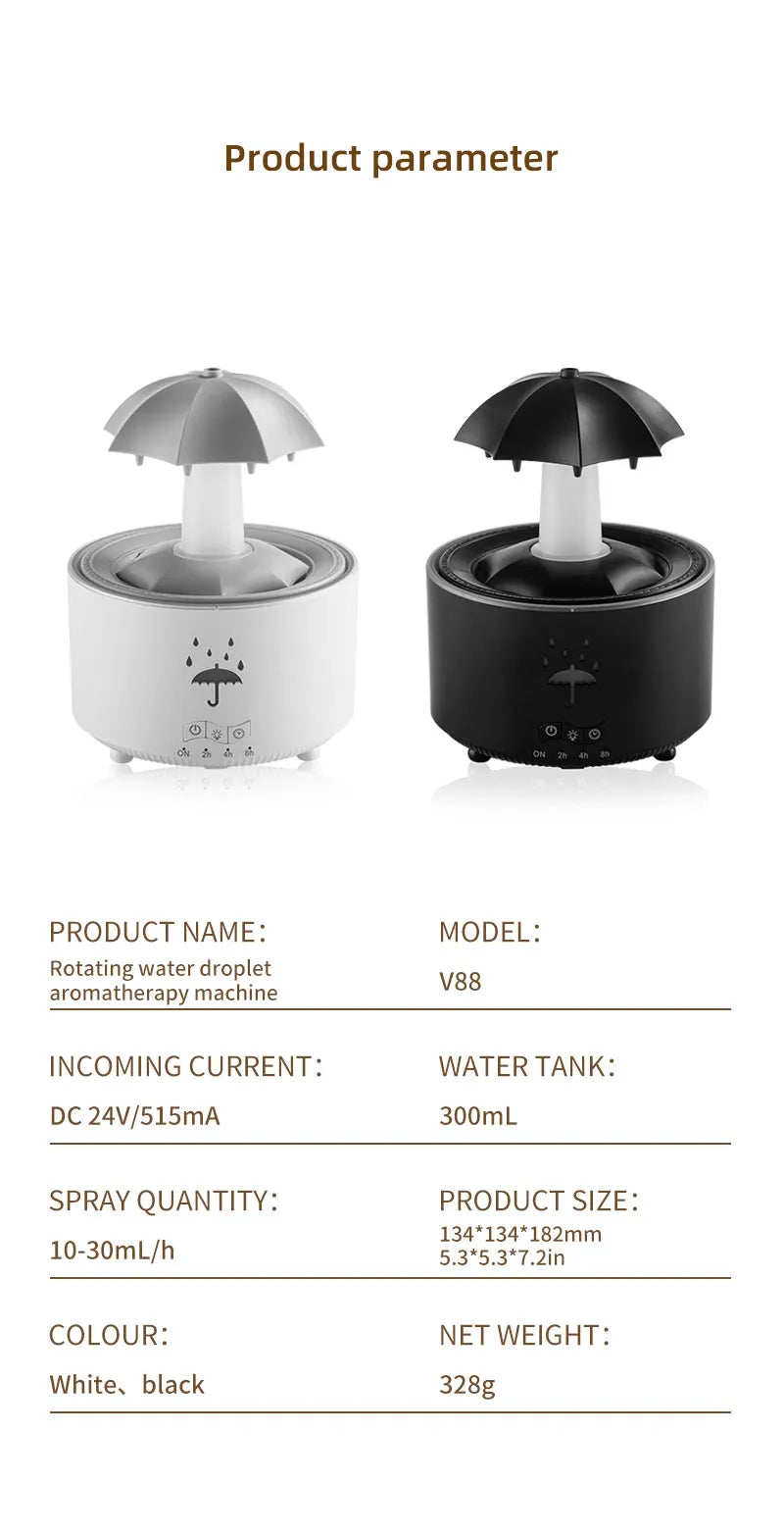 Remote-Control Rain Cloud Diffuser