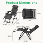 Zero Gravity Folding Outdoor Lounger