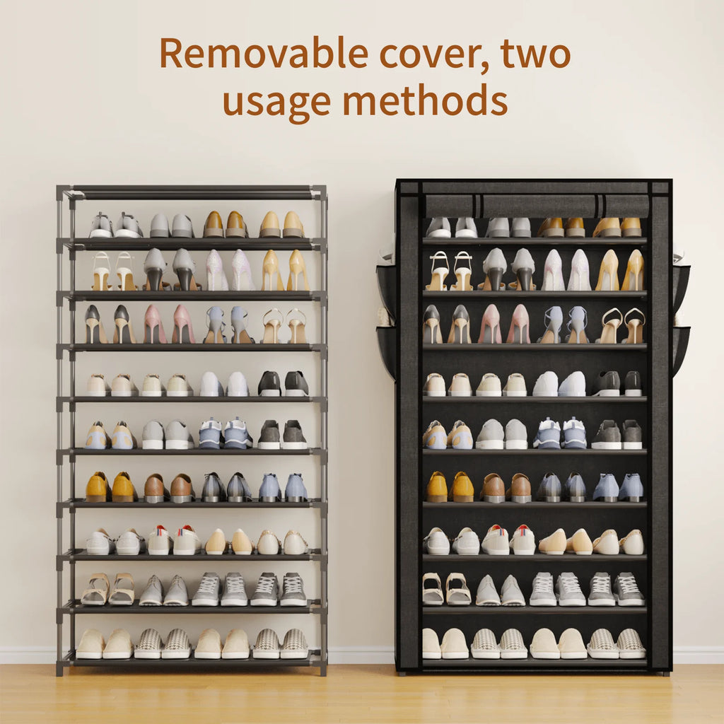 10-Tier Shoe Storage Cabinet