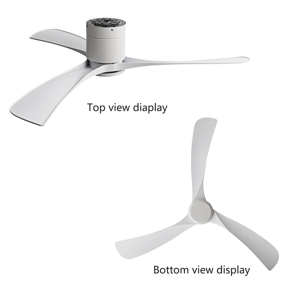 Remote-Control Low-Profile Ceiling Fan