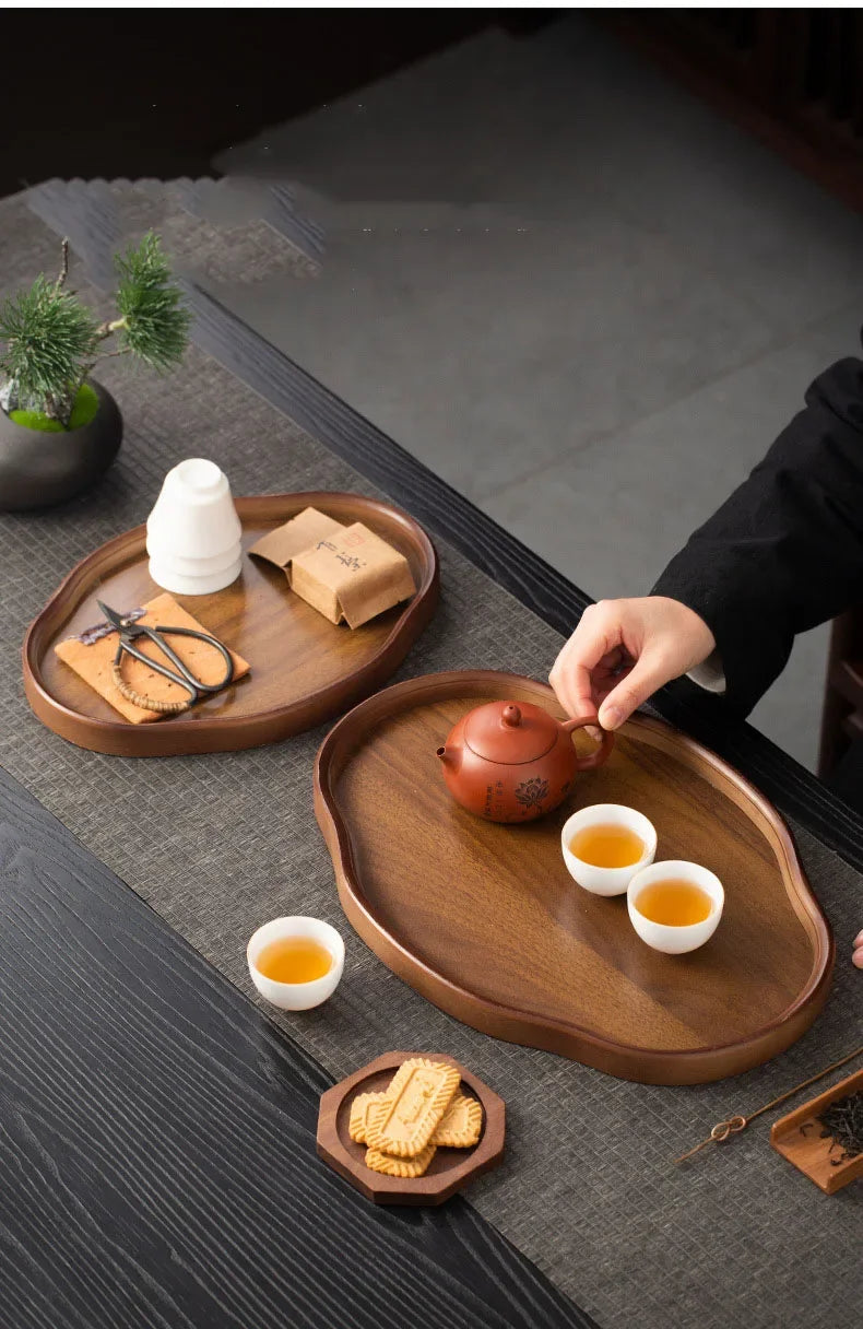 Wooden Decorative Serving Tray
